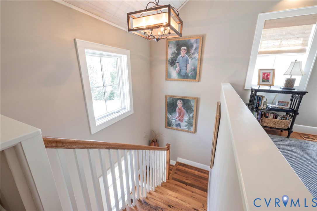 794 River Road West Manakin-Sabot, VA 23103 - Photo 41 of 82 Full board plank stairs leading you to the upstair