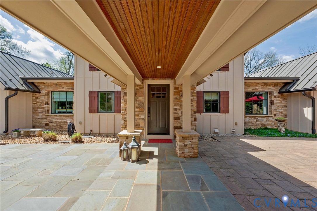 794 River Road West Manakin-Sabot, VA 23103 - Photo 7 of 82 Breezeway from garage to front door to main reside