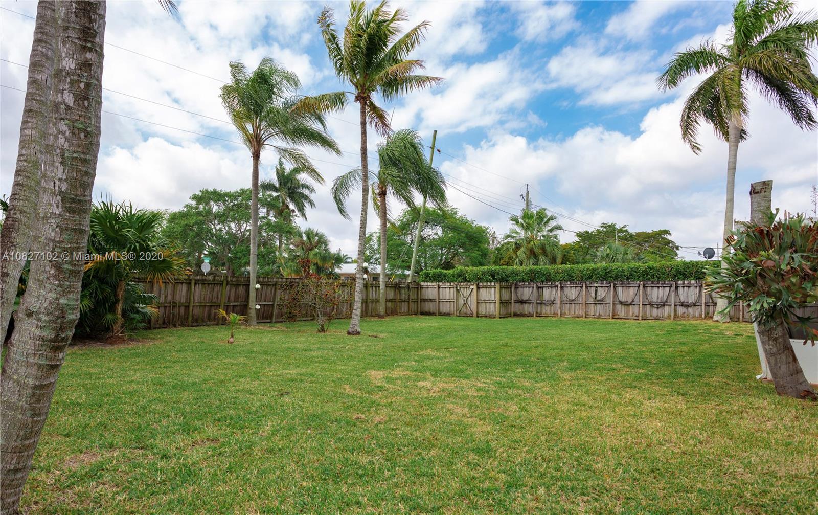 3198 Arthur Terrace Hollywood, FL 33021 - Photo 14 of 18 a view of a yard with palm trees