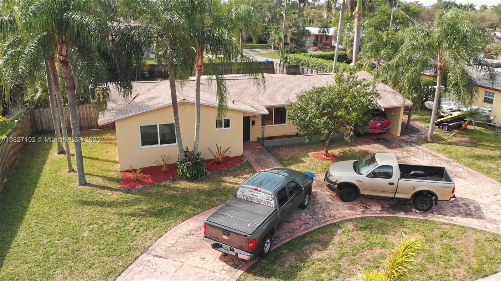 3198 Arthur Terrace Hollywood, FL 33021 - Photo 15 of 18 a view of a swimming pool with a patio