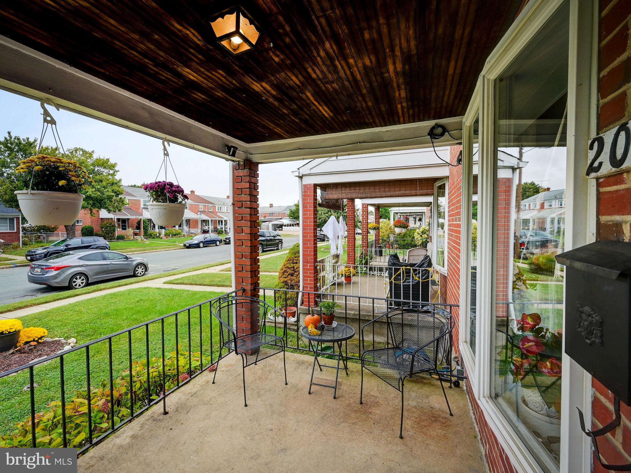 2017 Wareham Road Baltimore, MD 21222 - Photo 5 of 36 View from front porch