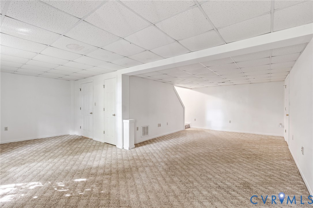 71 Old Mill Road Dillwyn, VA 23936 - Photo 24 of 31 Versatile finished basement with gas fireplace, of