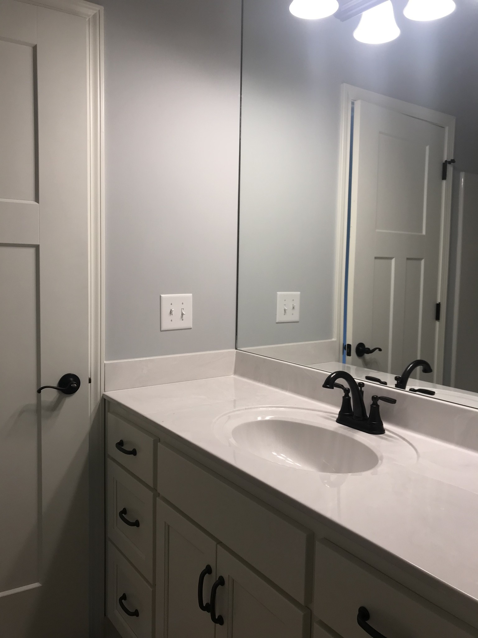 461 Pruett Road Dickson, TN 37055 - Photo 13 of 20 a bathroom with a sink and a mirror