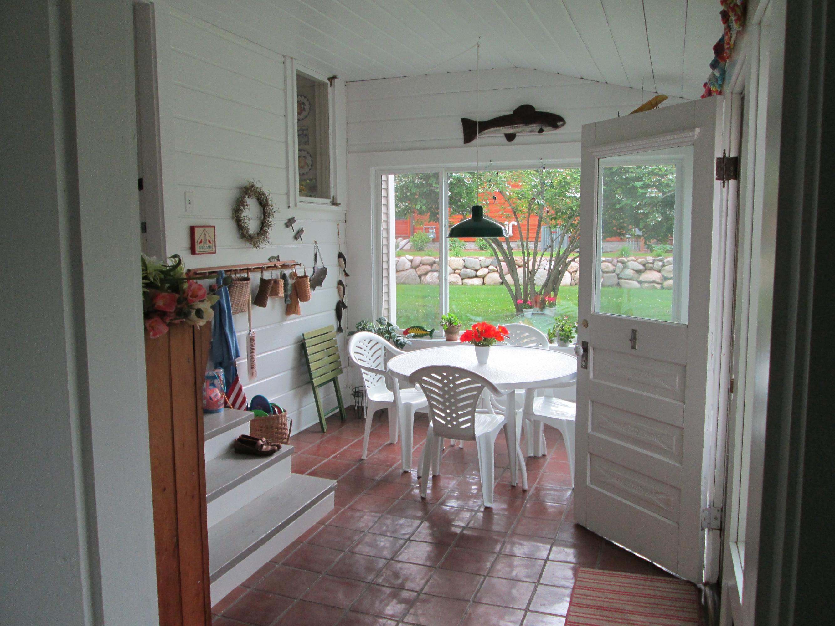 605 Foote Road Cheboygan, MI 49721 - Photo 14 of 35 REAR ENTRANCE SUN ROOM