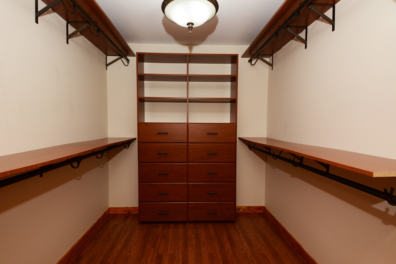 44W290 Plank Road Hampshire, IL 60140 - Photo 16 of 31 a view of walk in closet with empty racks