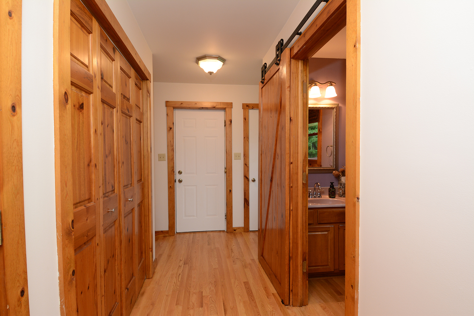 44W290 Plank Road Hampshire, IL 60140 - Photo 24 of 31 a view of a hallway with wooden floor