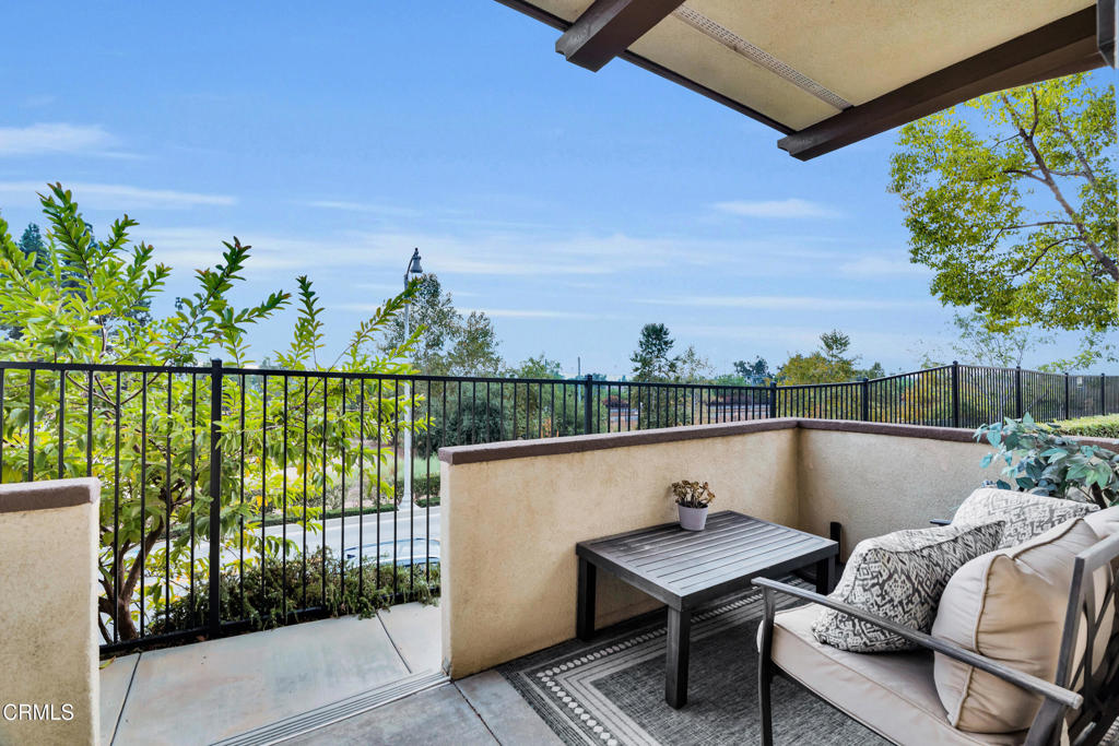 900 North Primrose Lane, Unit A Azusa, CA 91702 - Photo 41 of 55 a terrace with outdoor seating and trees
