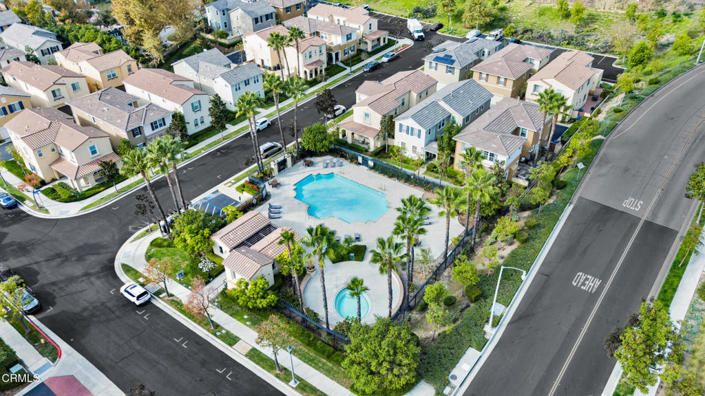 900 North Primrose Lane, Unit A Azusa, CA 91702 - Photo 49 of 55 an aerial view of a house with a garden and plants