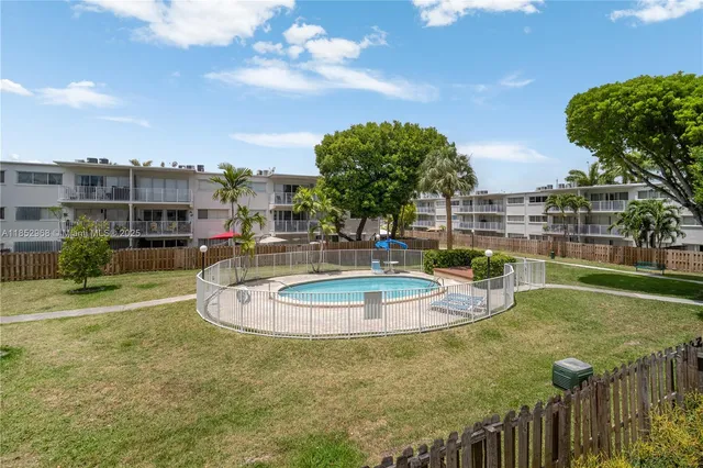 a view of outdoor space yard swimming pool and patio
