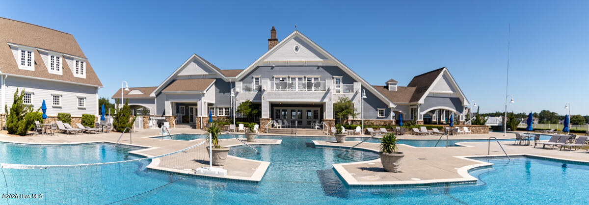 161 Twining Rose Lane Holly Ridge, NC 28445 - Photo 36 of 61 resort-style pool and clubhouse