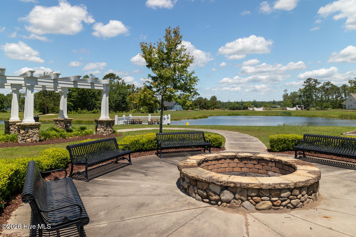 161 Twining Rose Lane Holly Ridge, NC 28445 - Photo 59 of 61 fire pit
