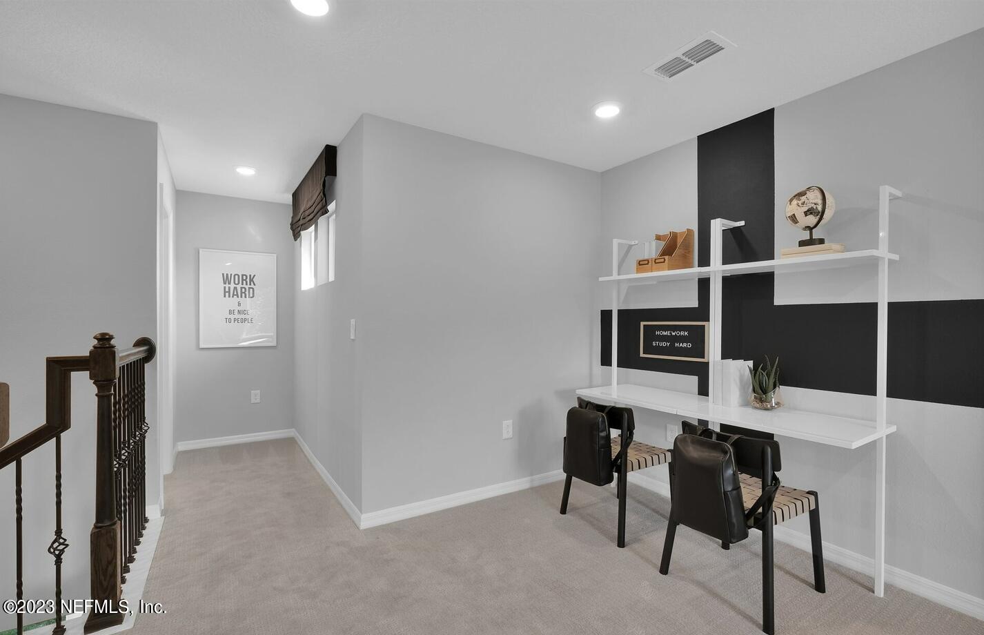 677 Blind Oak Cir Street St. Augustine, FL 32095 - Photo 10 of 19 a workspace with furniture and window