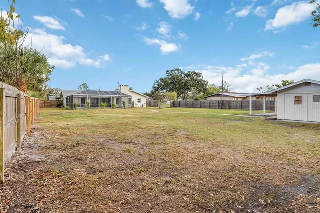 a view of a tiny house