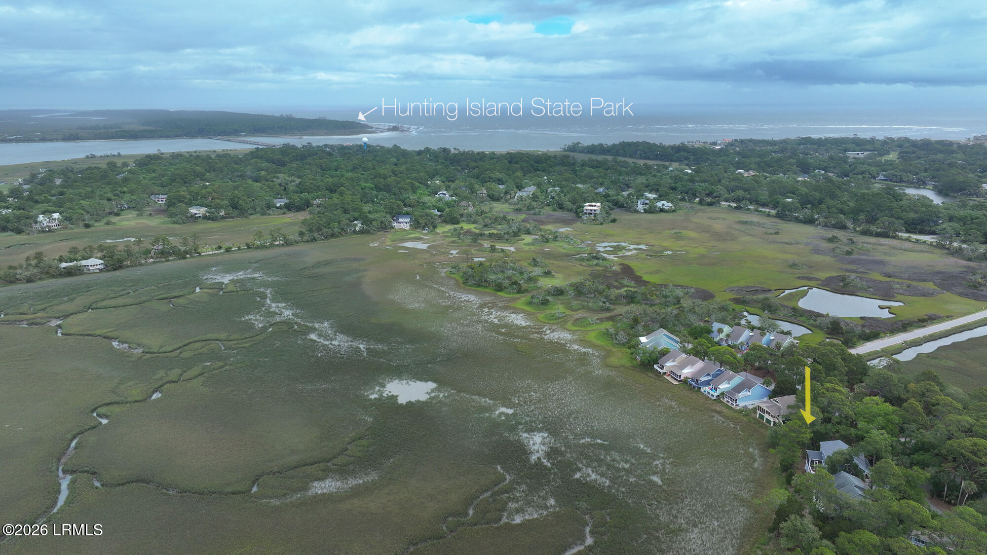 833 Marsh Dunes Road Fripp Island, SC 29920 - Photo 8 of 19 Aerial
