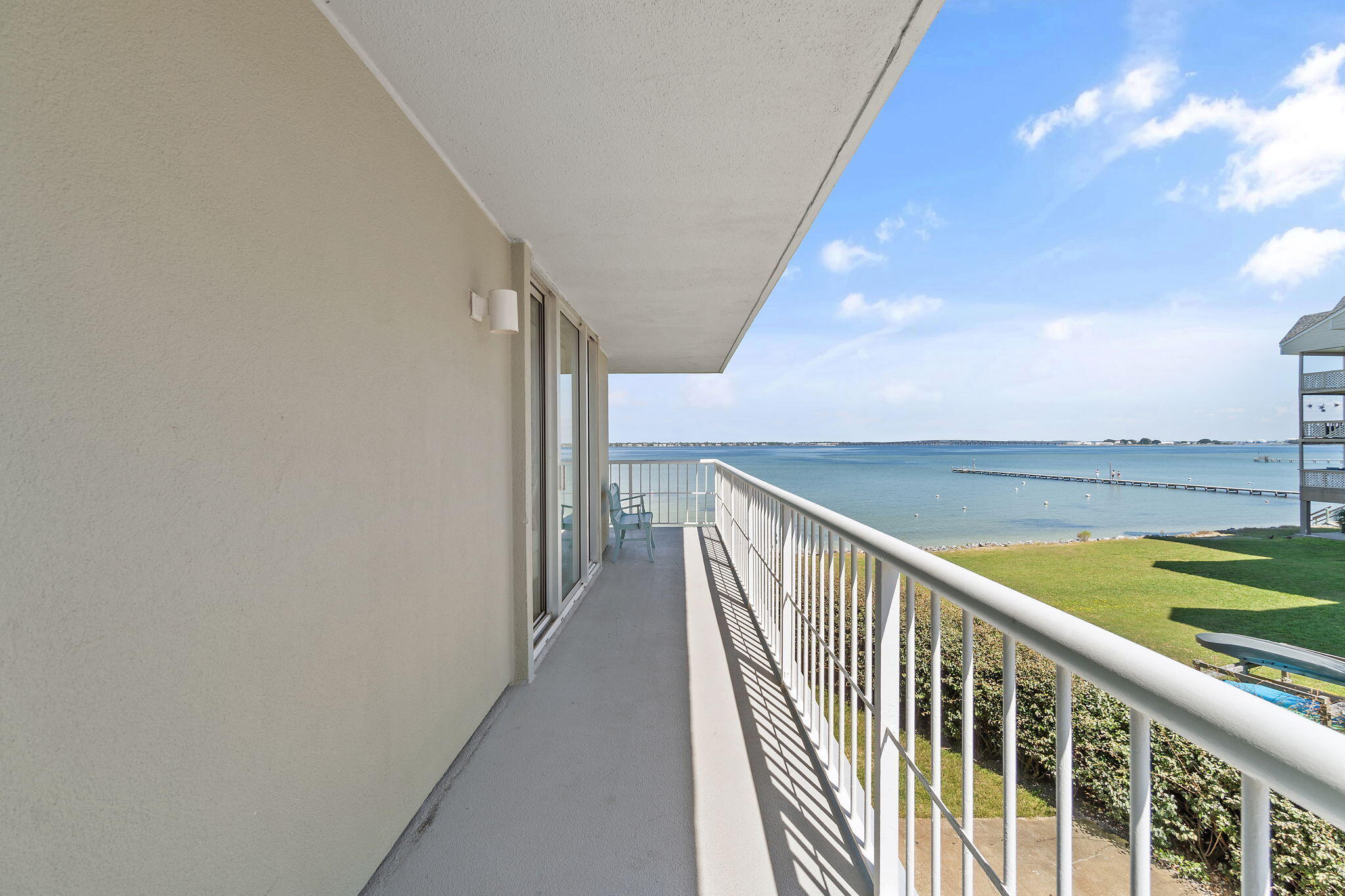 1200 Fort Pickens Road, Unit 1E Pensacola Beach, FL 32561 - Photo 8 of 44 a view of balcony with ocean view