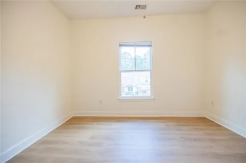 wooden floor in an empty room