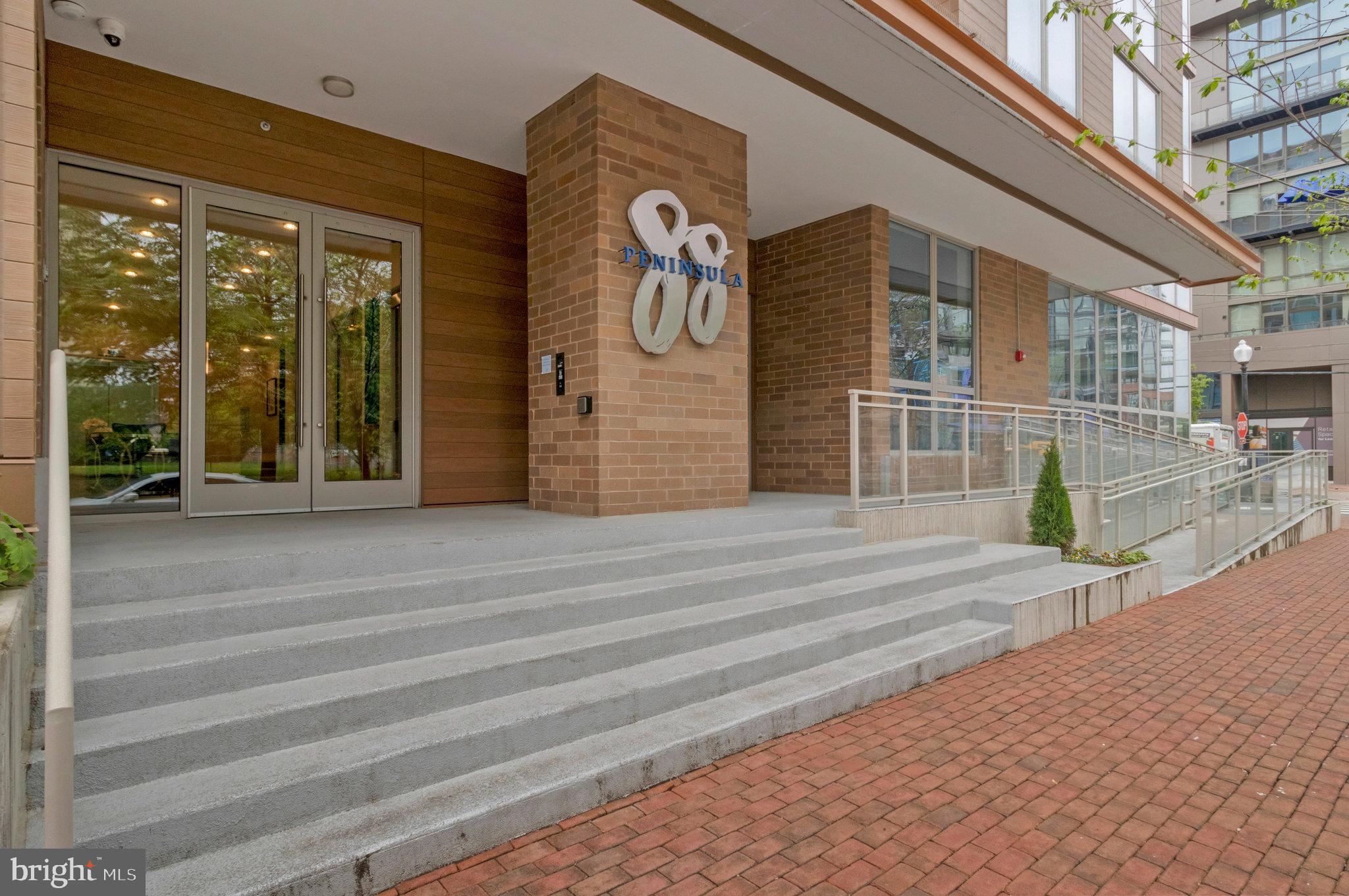 88 V Street Southwest, Unit 807 Washington, DC 20024 - Photo 2 of 57 a front view of a building with windows