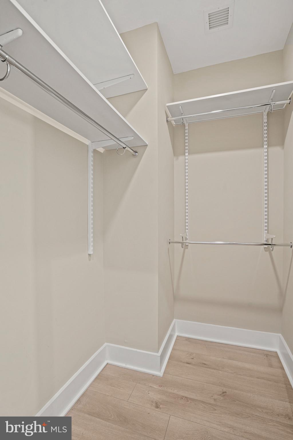 88 V Street Southwest, Unit 807 Washington, DC 20024 - Photo 31 of 57 a view of an empty walk in closet