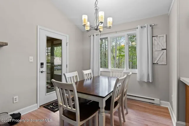 a view of a backyard with pathway