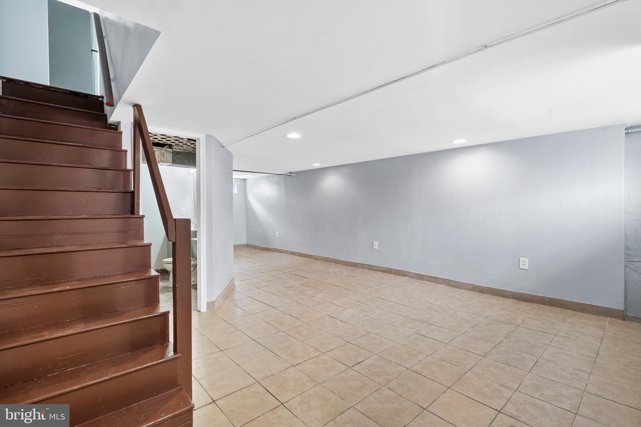 3522 Meridian Street Philadelphia, PA 19136 - Photo 14 of 18 a view of an empty room with stairs