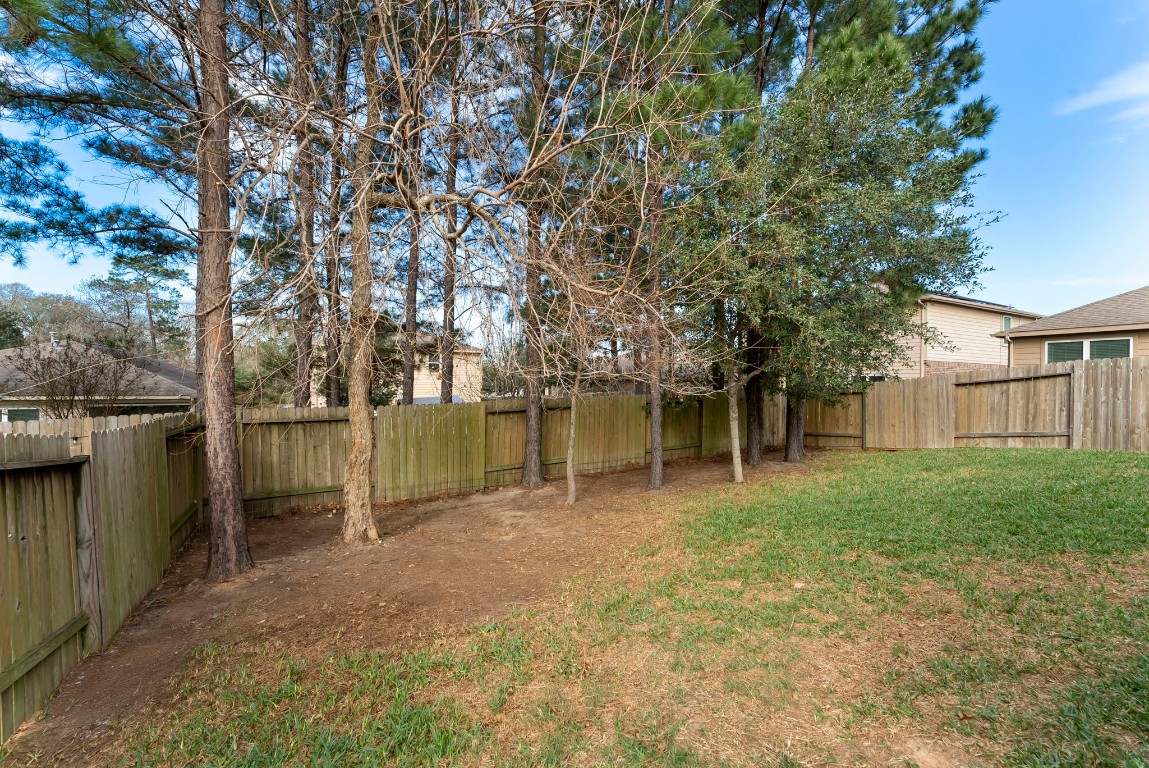 9159 Nina Road Conroe, TX 77304 - Photo 22 of 24 Great backyard.