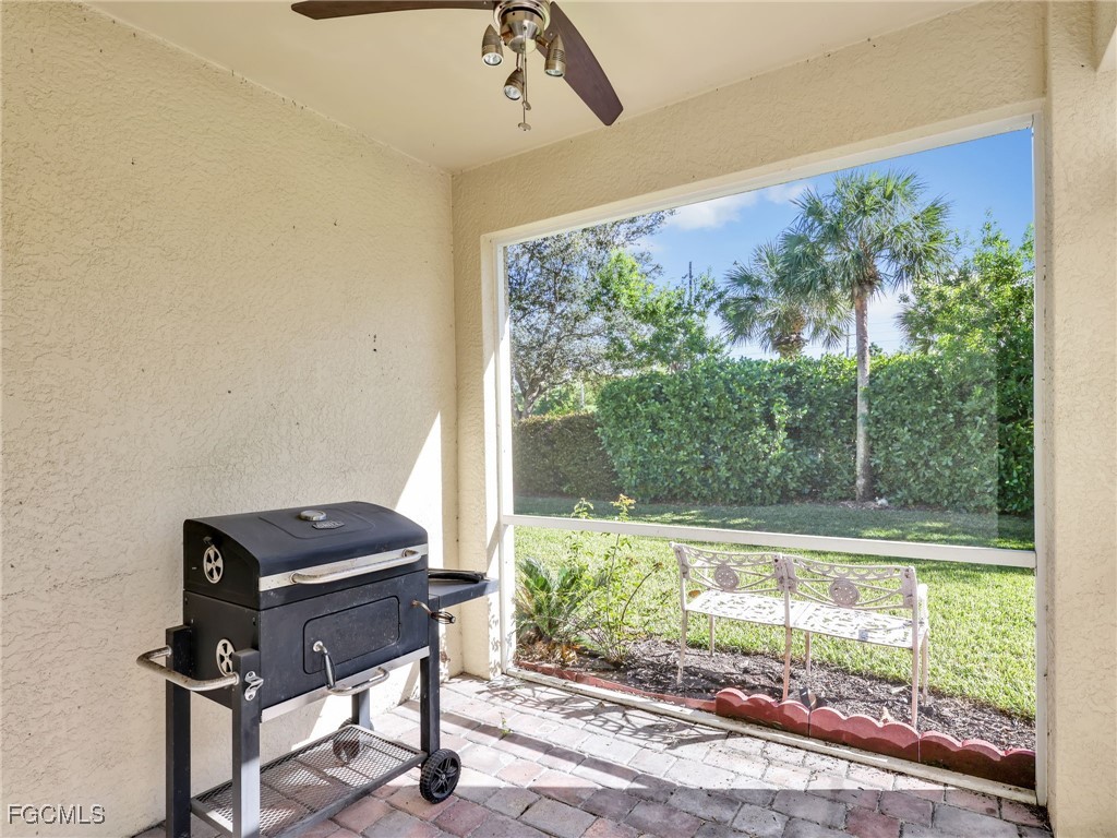 3886 Tilbor Circle Fort Myers, FL 33916 - Photo 16 of 30 a view of a room with a large window and sitting area
