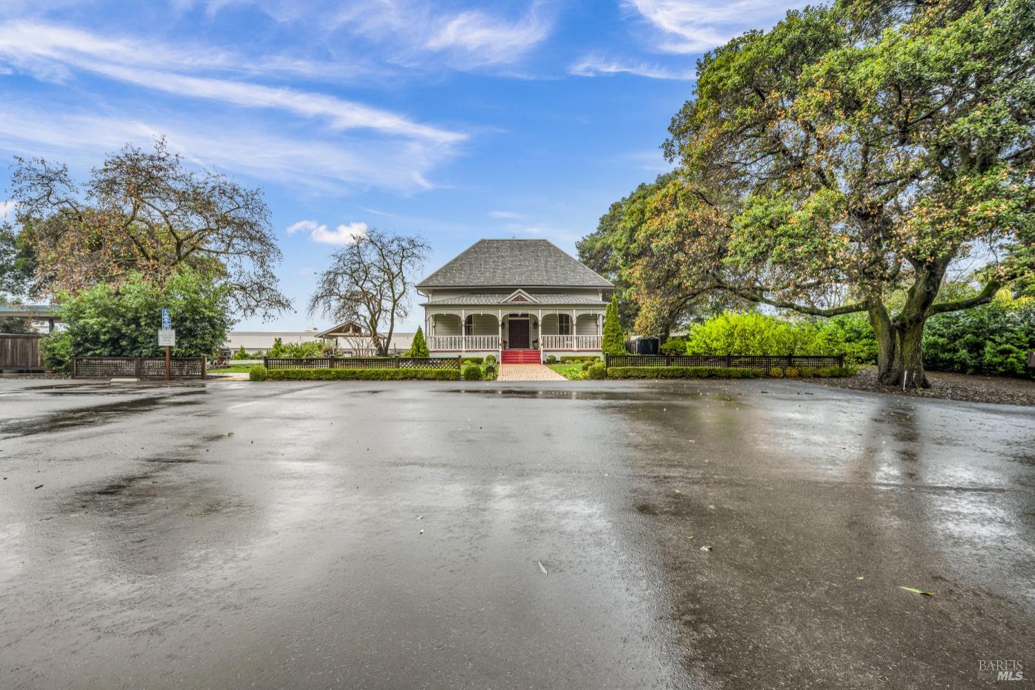 129 Devlin Road Napa, CA 94558 - Photo 37 of 38 a view of pool with umbrella and trees