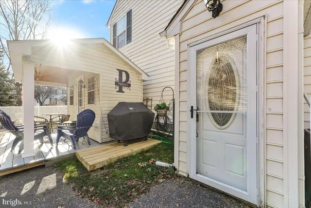 a view of an outdoor sitting space
