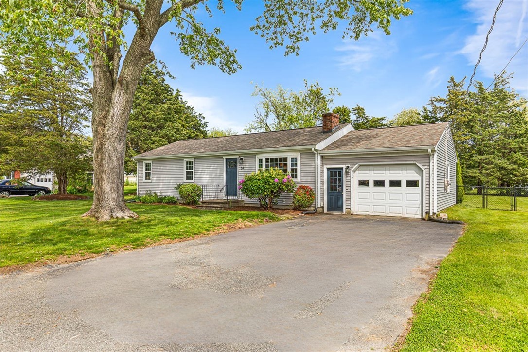 64 Flint Corn Road Portsmouth, RI 02871 - Photo 1 of 38 Front yard and driveway
