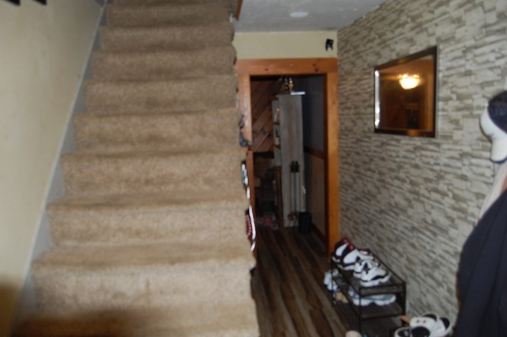 33 1/2 High Street Ware, MA 01082 - Photo 17 of 22 a view of hall way with mirror