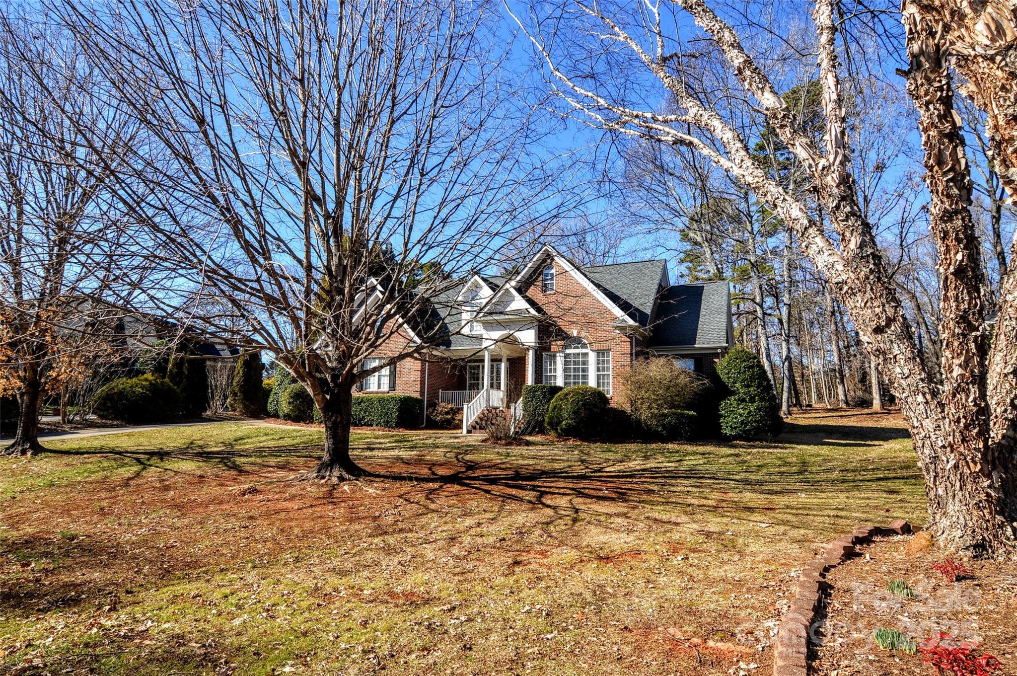 125 Eaglecrest Drive Matthews, NC 28104 - Photo 28 of 28 a front view of a house with a yard