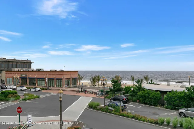 a view of a city from a terrace