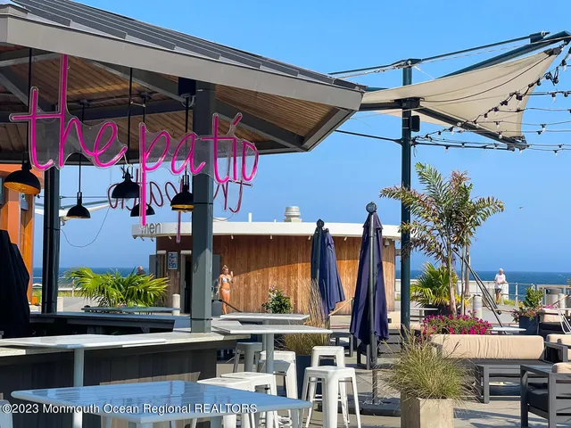 a view of outdoor space with granite countertop and garden
