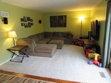 1808 Hatch Street Downers Grove, IL 60516 - Photo 11 of 20 a living room with furniture and a flat screen tv