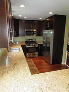 1808 Hatch Street Downers Grove, IL 60516 - Photo 9 of 20 a kitchen with stainless steel appliances granite countertop a refrigerator a stove a sink and a oven