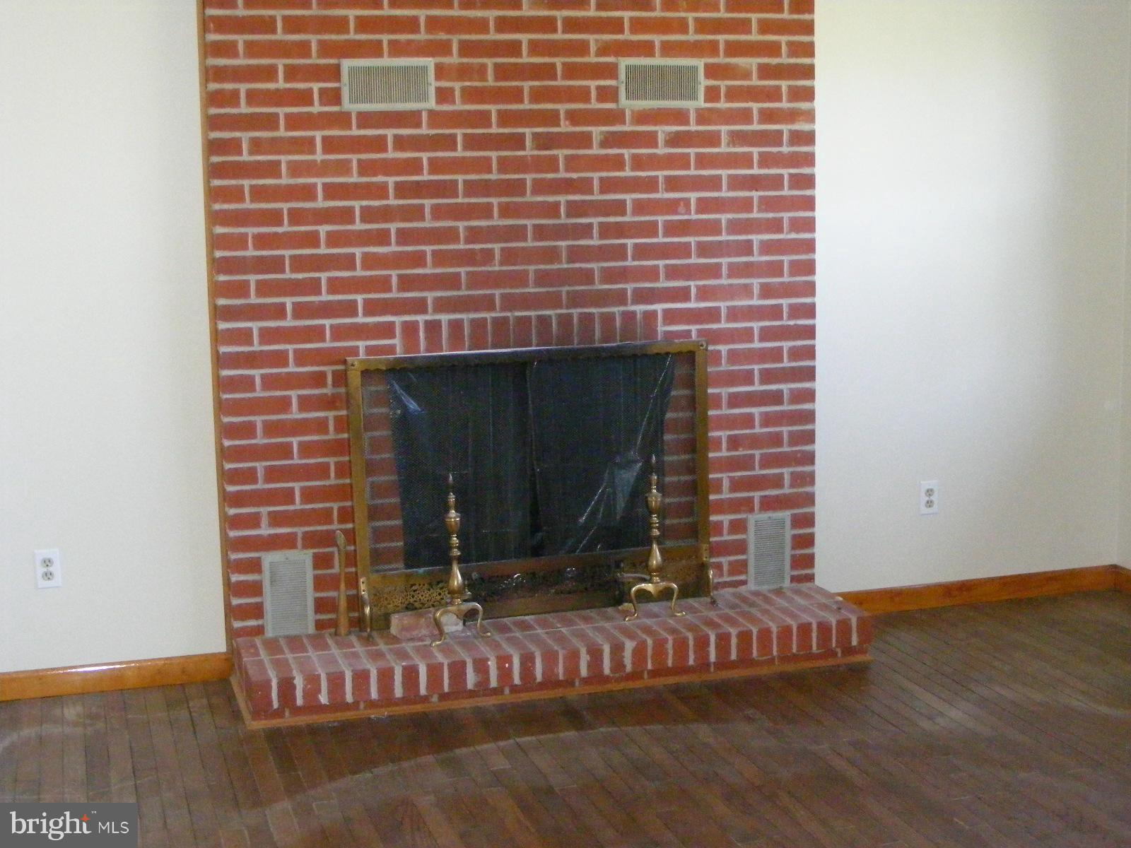2305 Philadelphia Road Edgewood, MD 21040 - Photo 9 of 29 Living Room w/Brick Fireplace