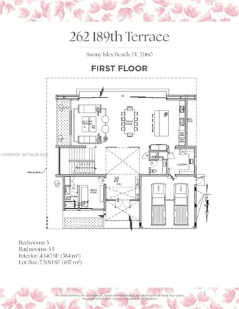 $5,450,000 | 262 189th Terrace, Sunny Isles Beach, FL 33160
