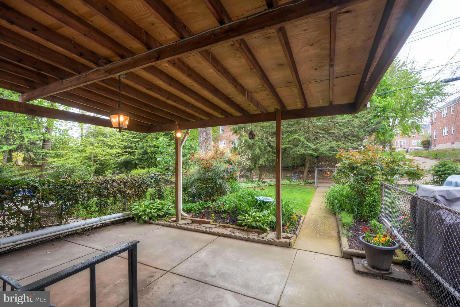 1817 Glen Ridge Road Parkville, MD 21286 - Photo 26 of 30 Rare covered rear porch / patio area