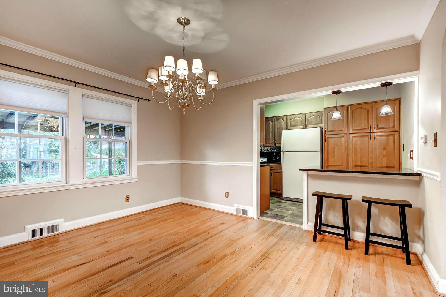 1817 Glen Ridge Road Parkville, MD 21286 - Photo 10 of 30 Dining Room opens up with breakfast bar to kitchen