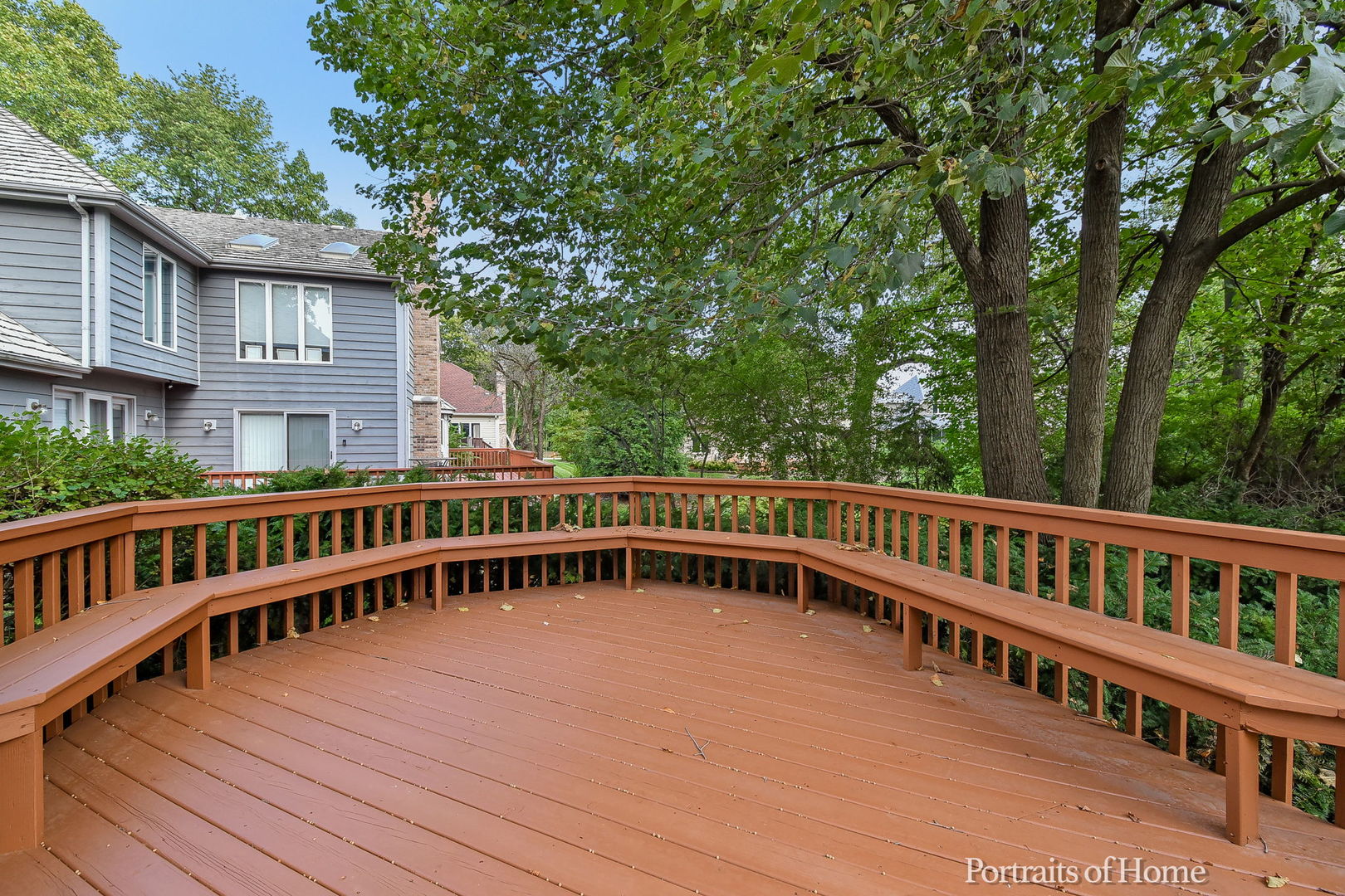674 East Gartner Road Naperville, IL 60540 - Photo 33 of 36 a view of a house with a deck