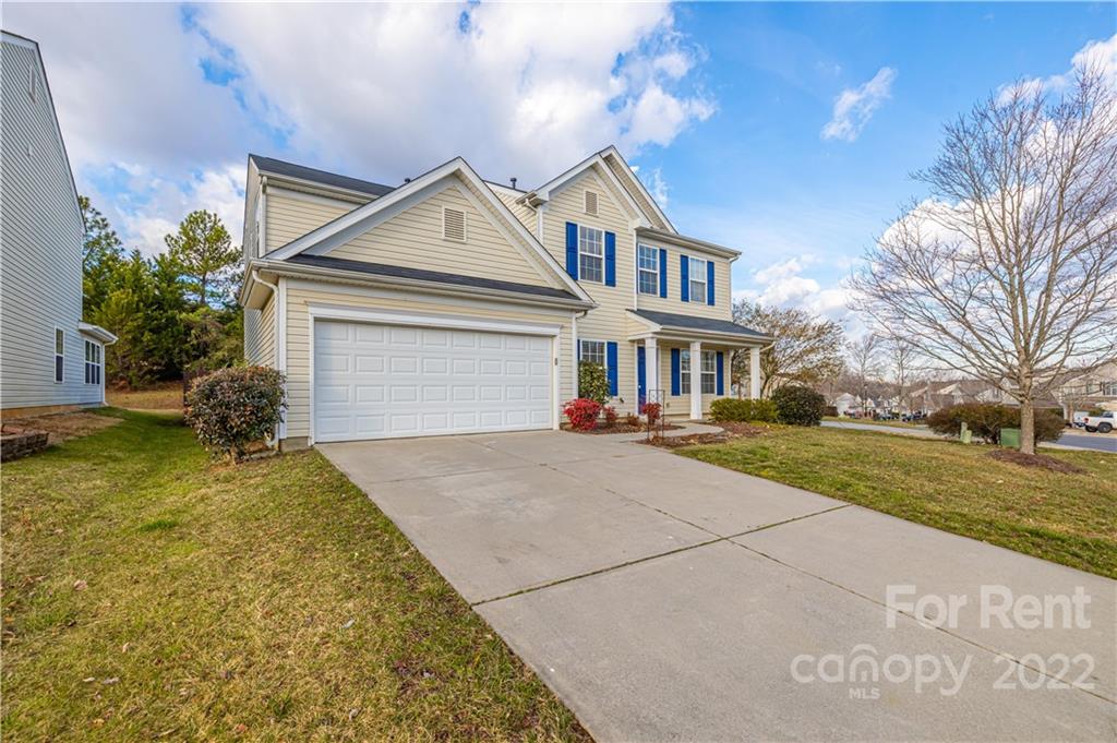 3329 Burnage Hall Road Harrisburg, NC 28075 - Photo 2 of 47 a front view of house with yard