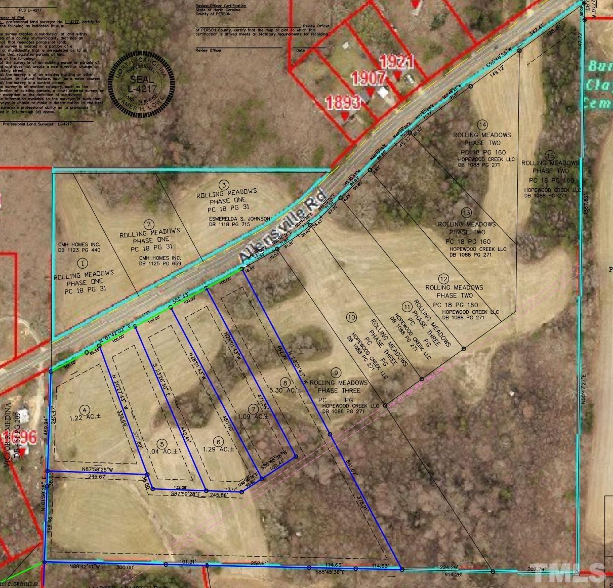 Lot 7 Allensville Road Roxboro, NC 27574 - Photo 8 of 9 a black and white photo of a book