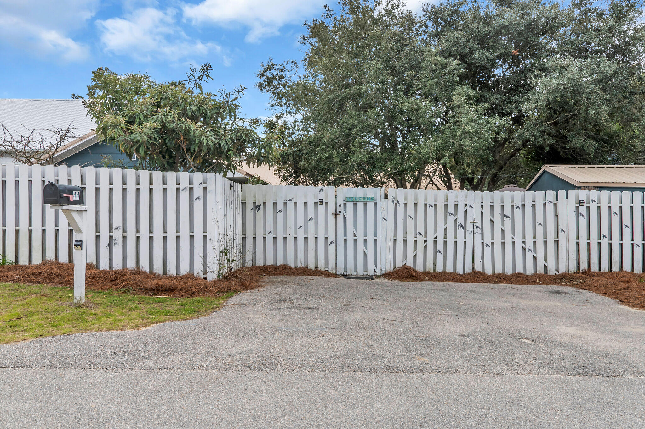44 Vicki Street Santa Rosa Beach, FL 32459 - Photo 2 of 41 a view of a fence