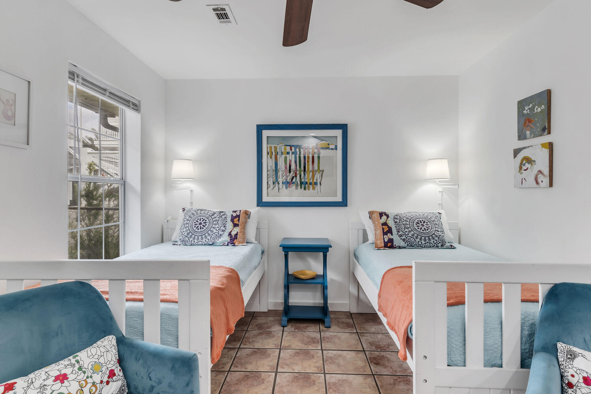 44 Vicki Street Santa Rosa Beach, FL 32459 - Photo 26 of 41 a bedroom with furniture and a window