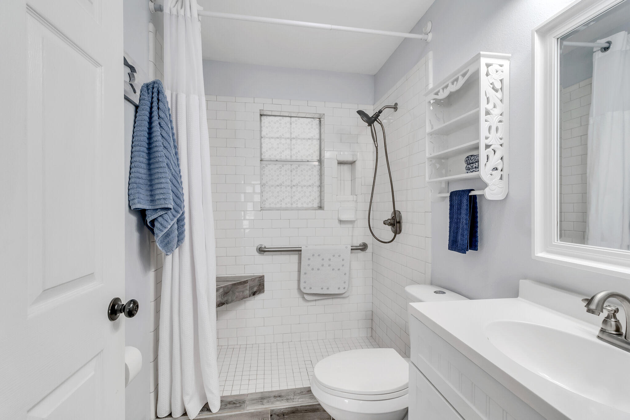 44 Vicki Street Santa Rosa Beach, FL 32459 - Photo 27 of 41 a bathroom with a shower toilet and sink