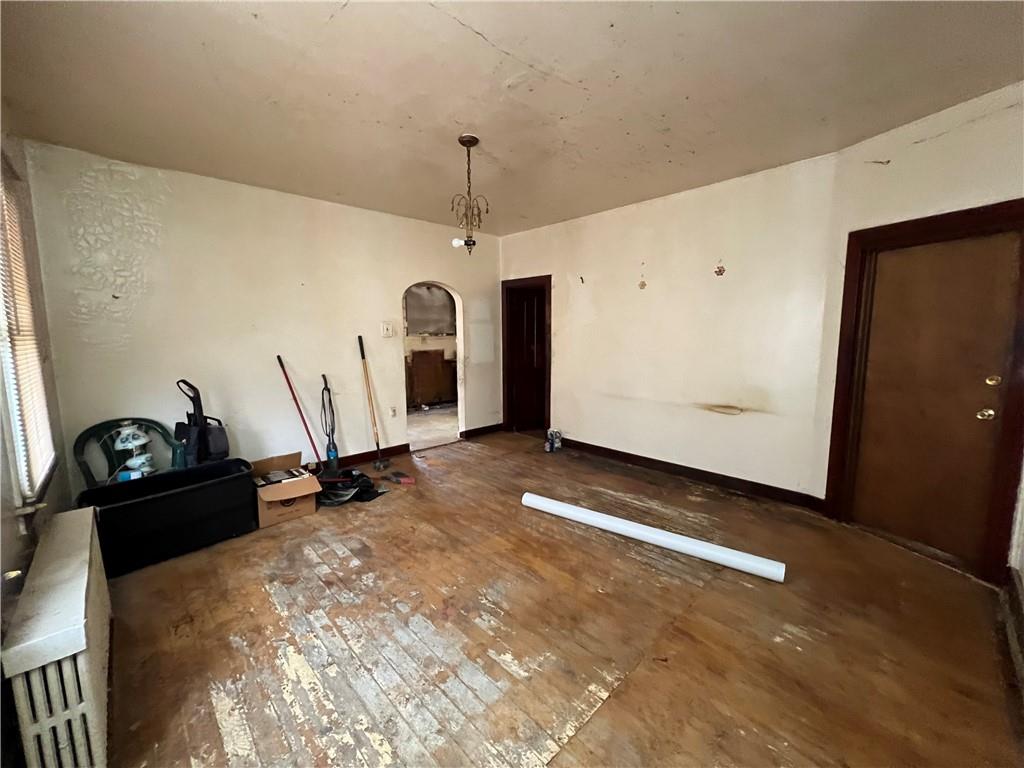 519 Roup Street Tarentum, PA 15084 - Photo 11 of 13 a view of a garage with furniture