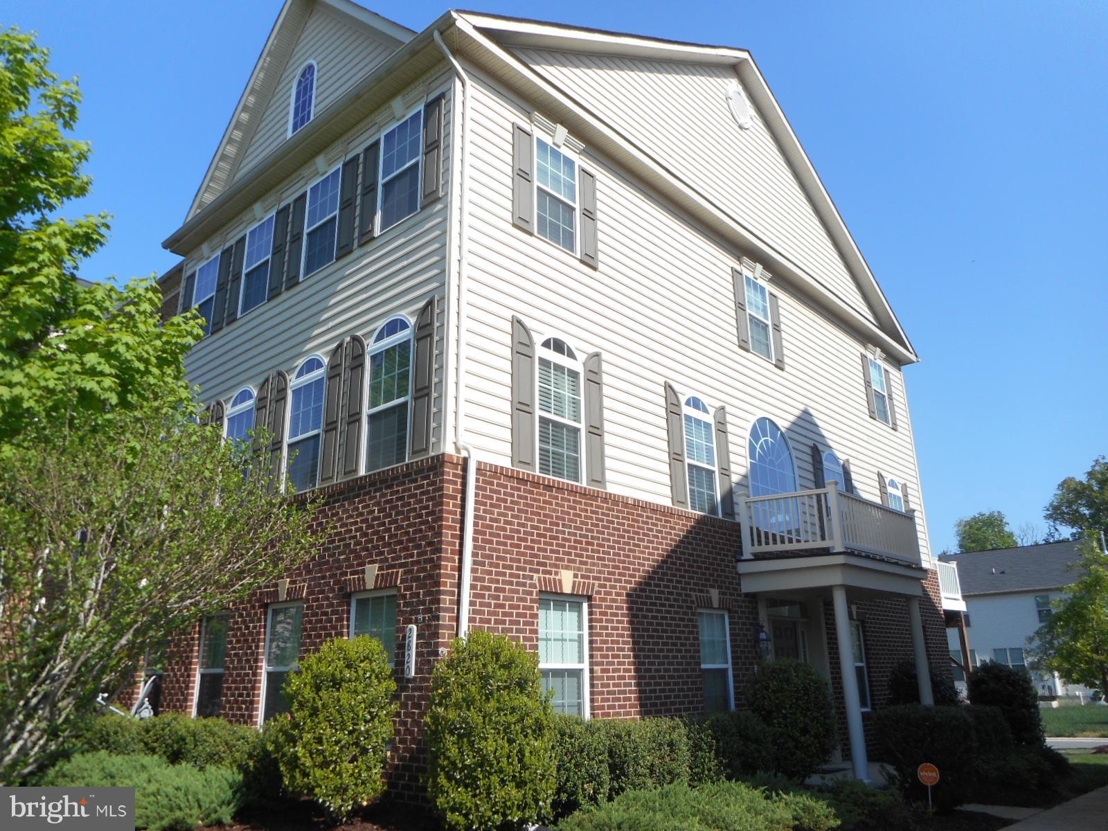 2820 Admiral Ridge Road Accokeek, MD 20607 - Photo 1 of 23 Exterior (Front)END UNIT. BRICK AND VINYL SIDING