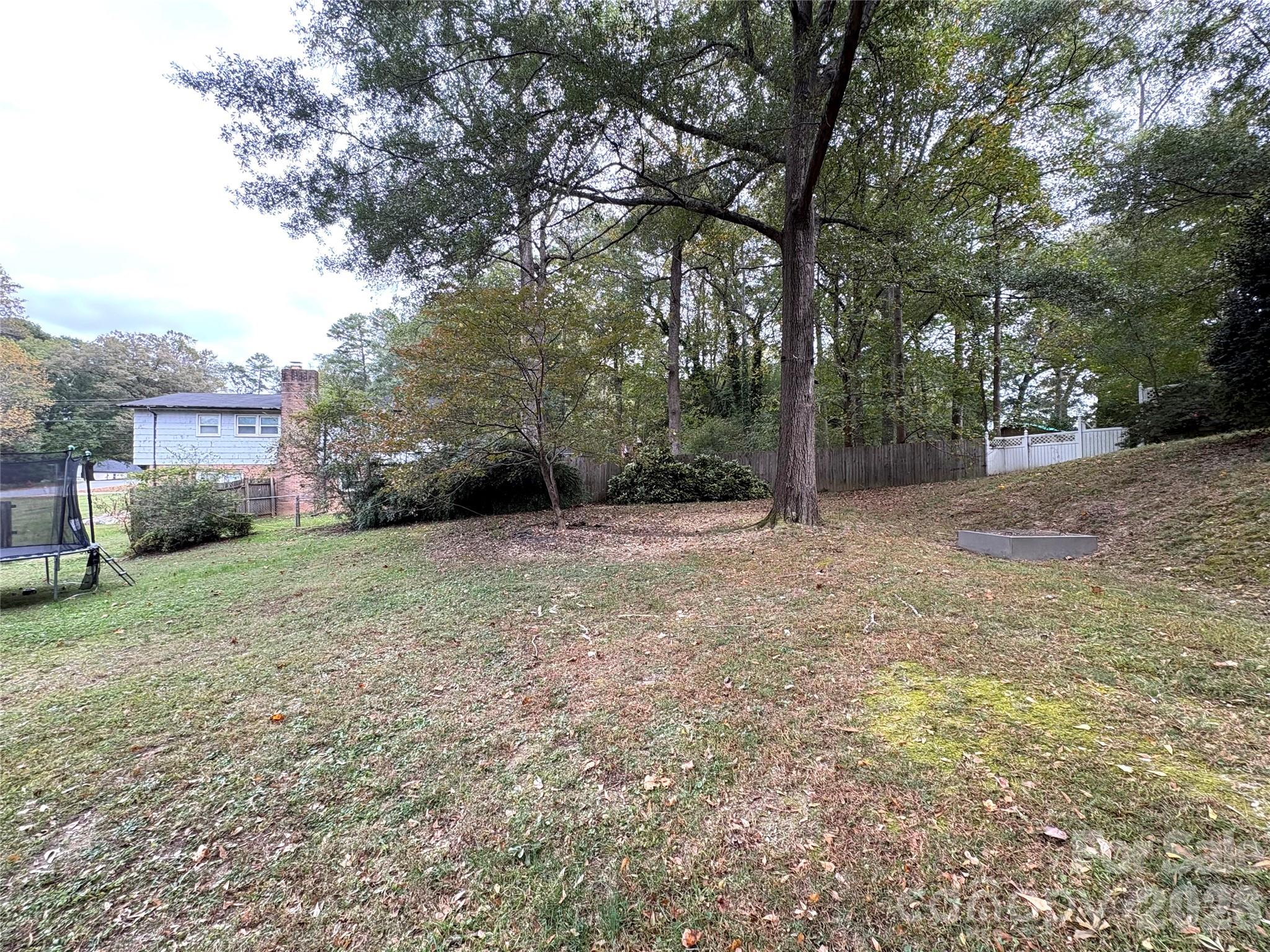 109 Churchill Road Dallas, NC 28034 - Photo 35 of 40 a view of a yard with plants and trees
