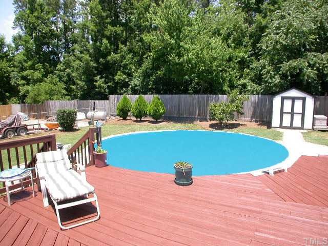 Above Ground Heated Pool