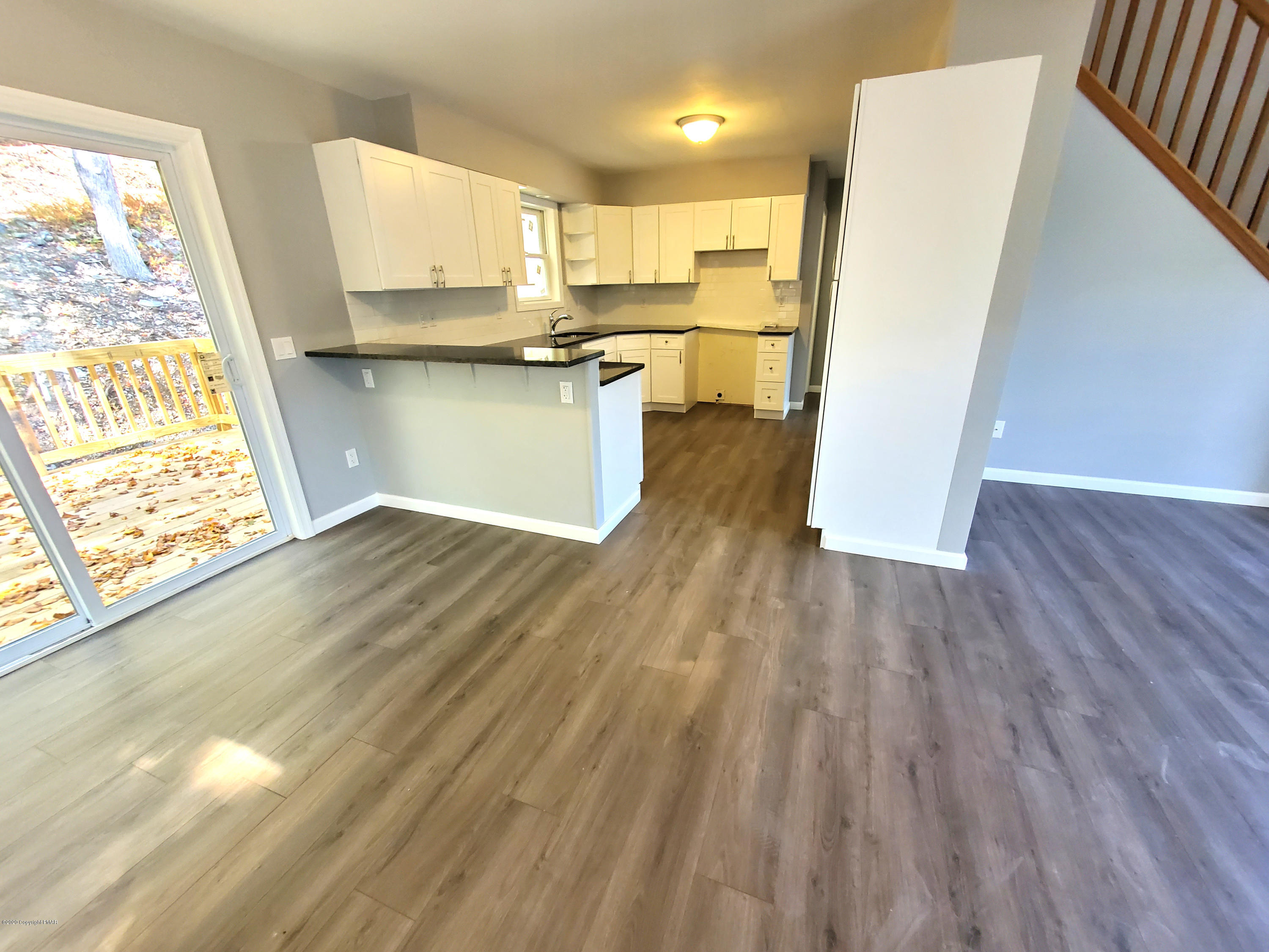 2273 Milford Road Bushkill, PA 18324 - Photo 10 of 23 a view of kitchen with wooden floor and electronic appliances